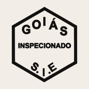 Selo de inspeção estadual S.I.E. Goiás
